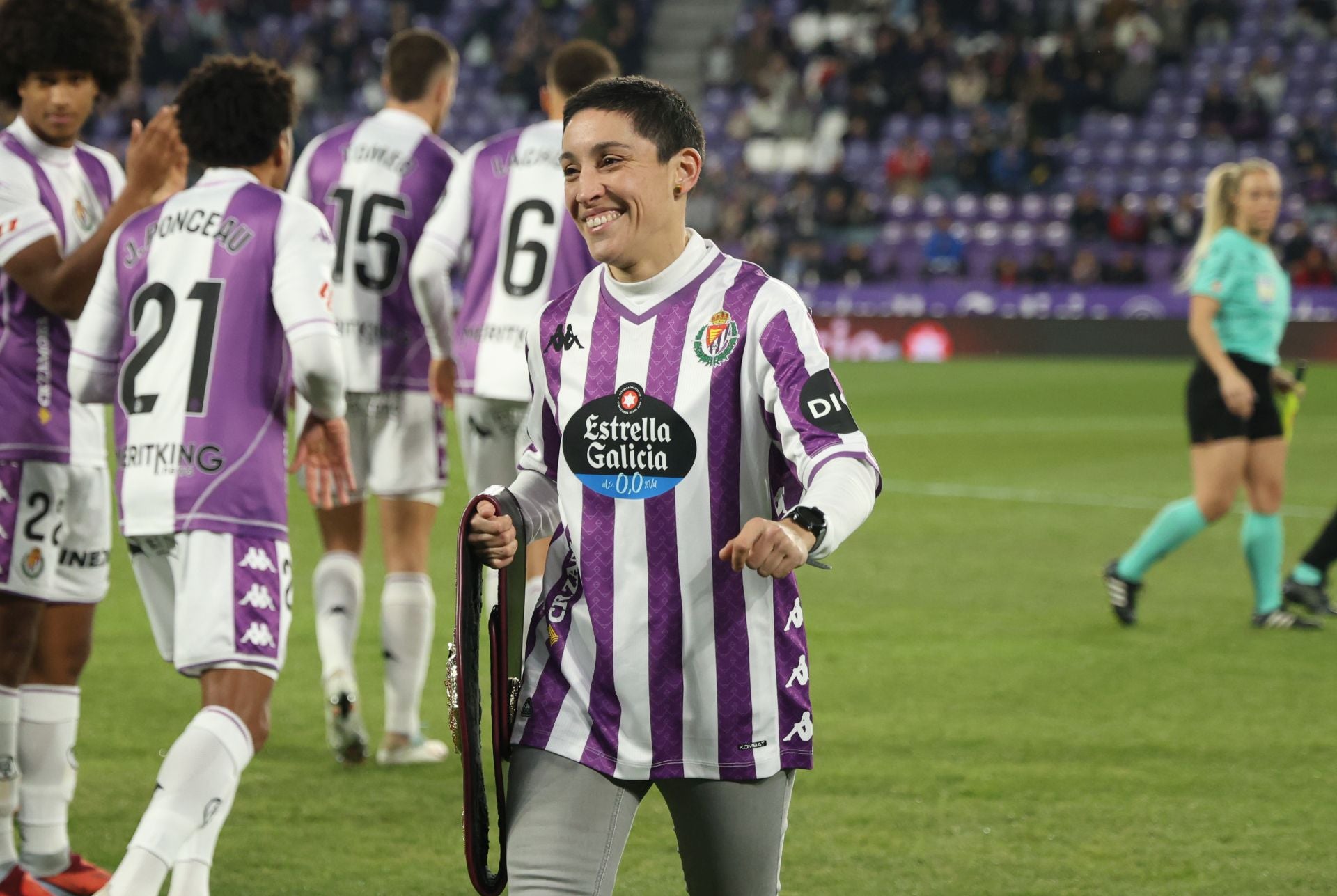 El partido del Real Valladolid contra el Málaga, en imágenes