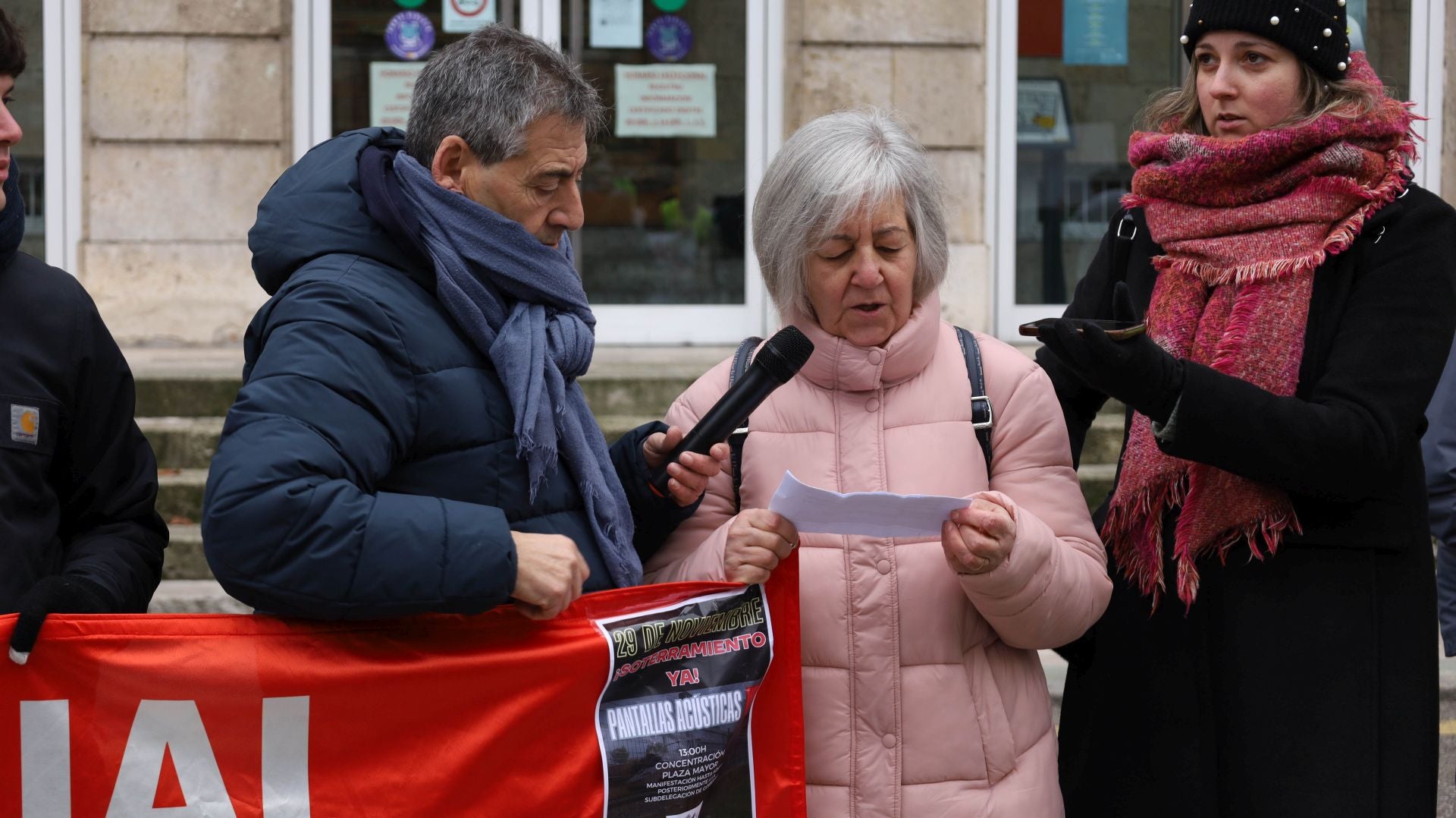 Así ha transcurrido la manifestación en Palencia por el soterramiento