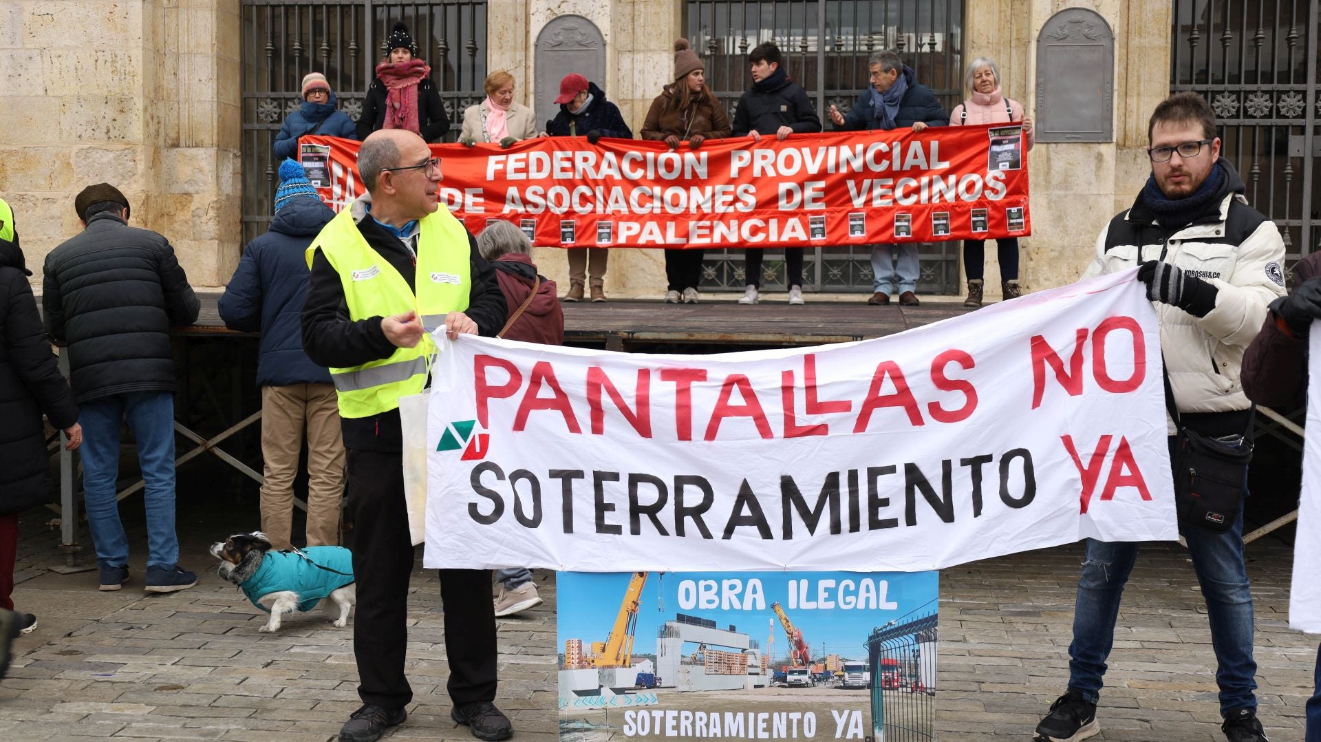 Así ha transcurrido la manifestación en Palencia por el soterramiento