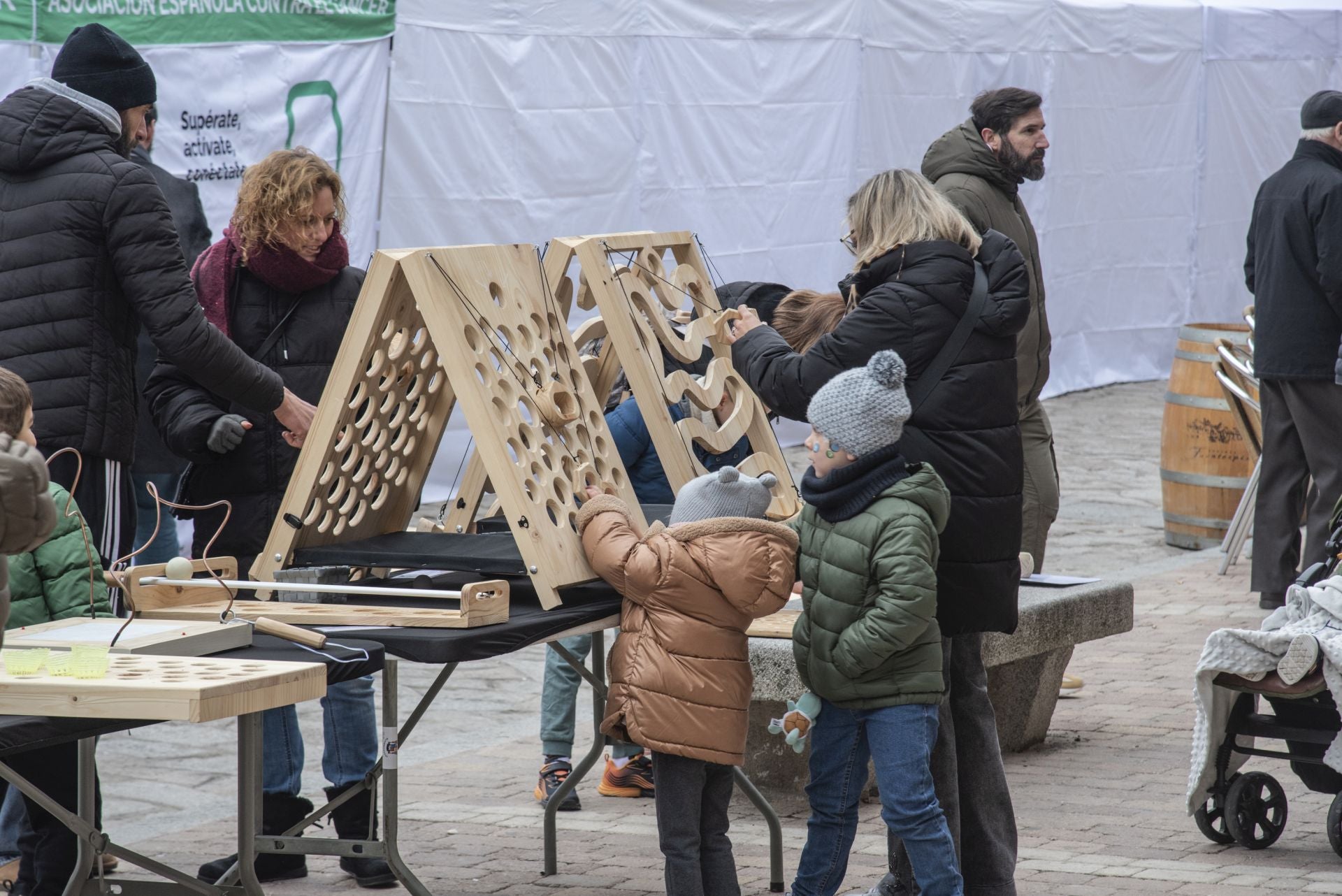 La feria navideña de Turégano, en imágenes