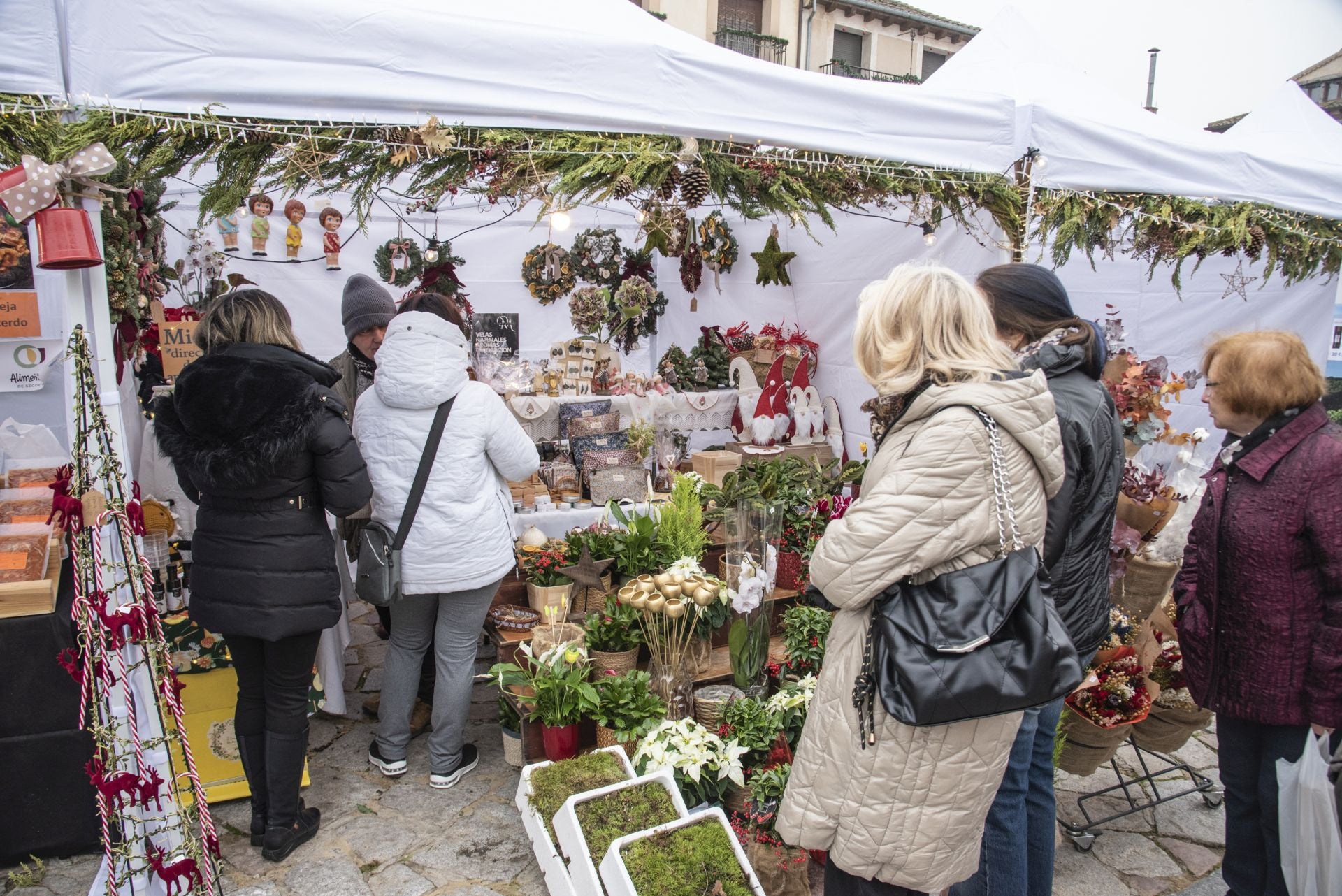La feria navideña de Turégano, en imágenes