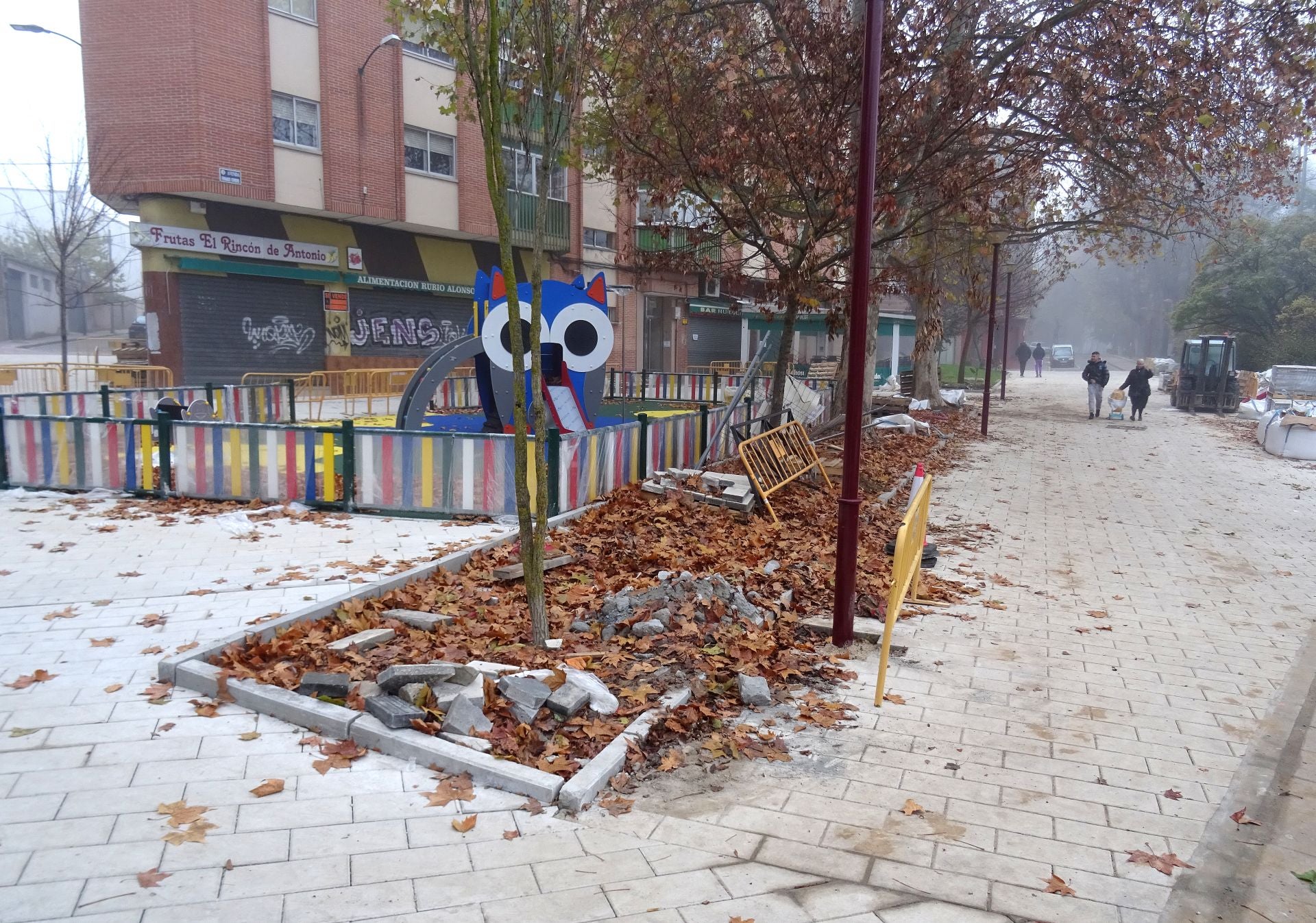 Así es la plaza nueva de Pajarillos