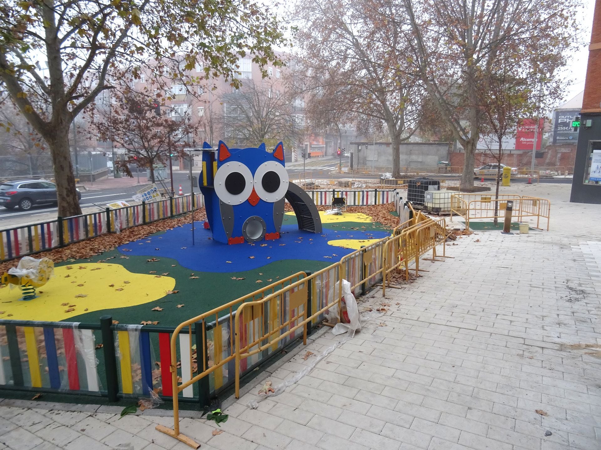 Así es la plaza nueva de Pajarillos