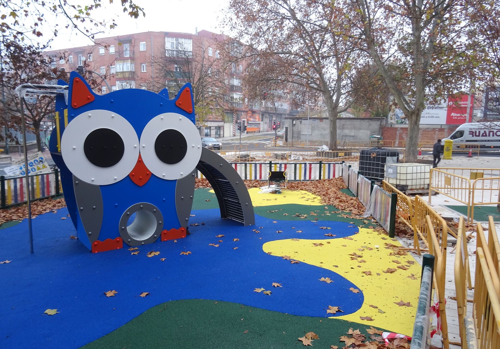 Así es la plaza nueva de Pajarillos