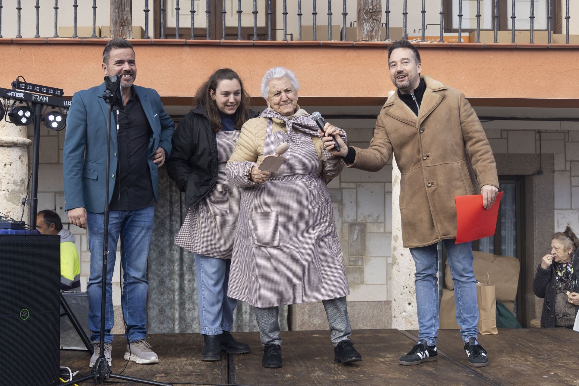 Entrega de las distinciones durante las XV Jornadas del Mondongo