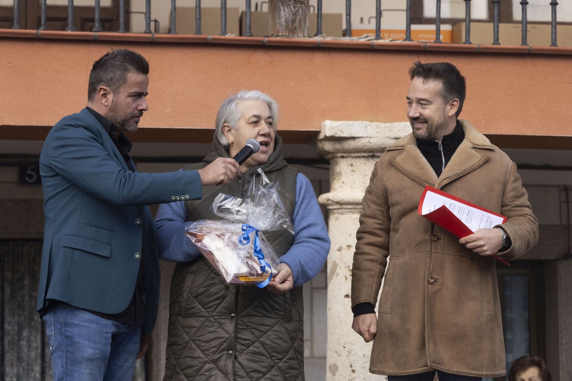 Entrega de las distinciones durante las XV Jornadas del Mondongo