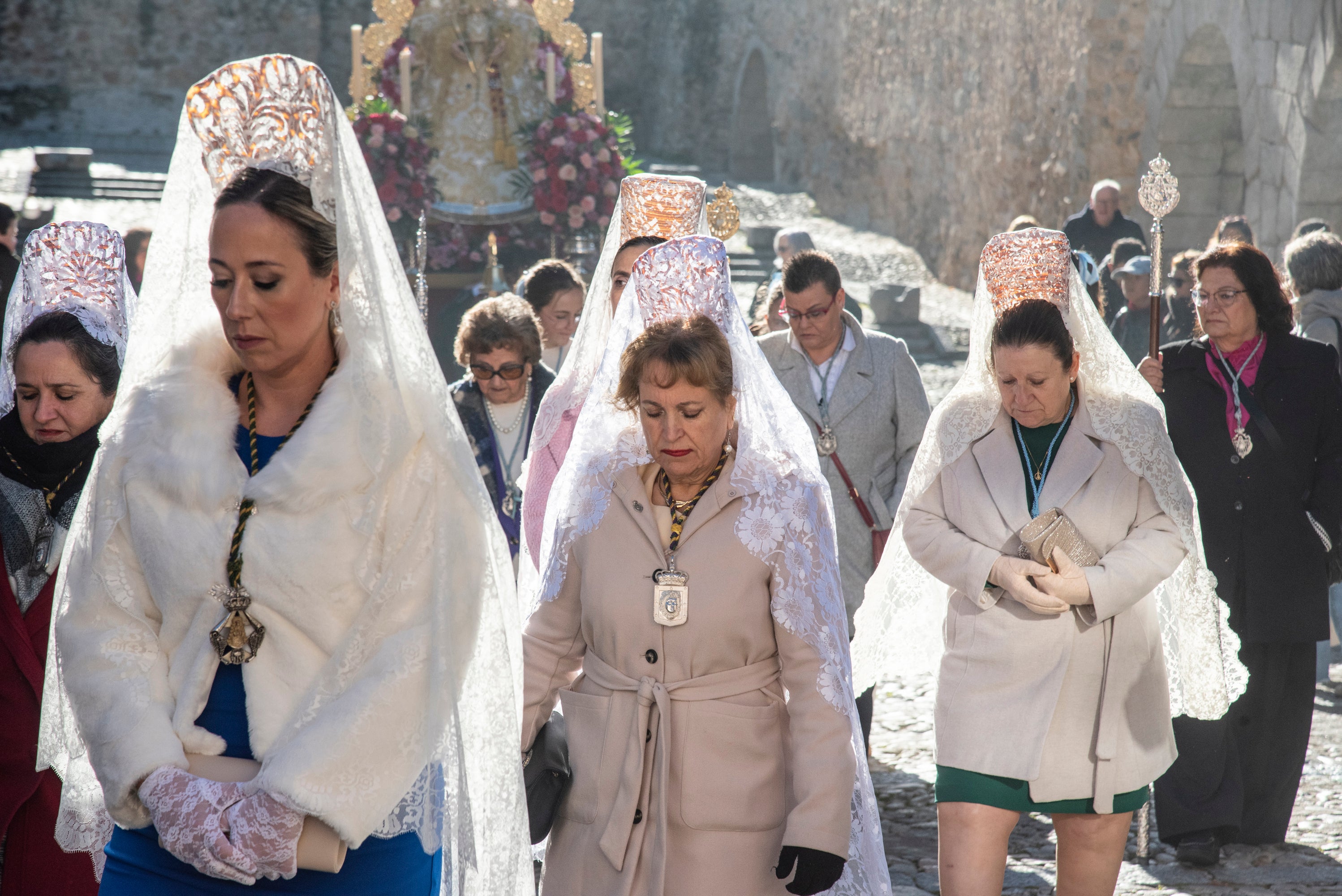 La procesión extraordinaria del Rocío, en imágenes