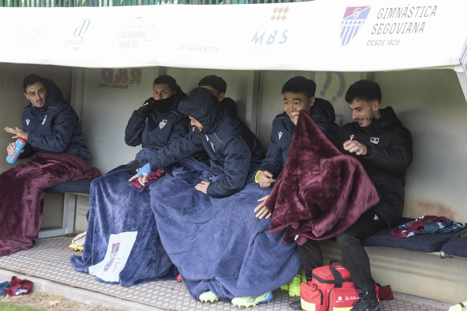 Fotos del empate entre la Segoviana y el Atlético Astorga