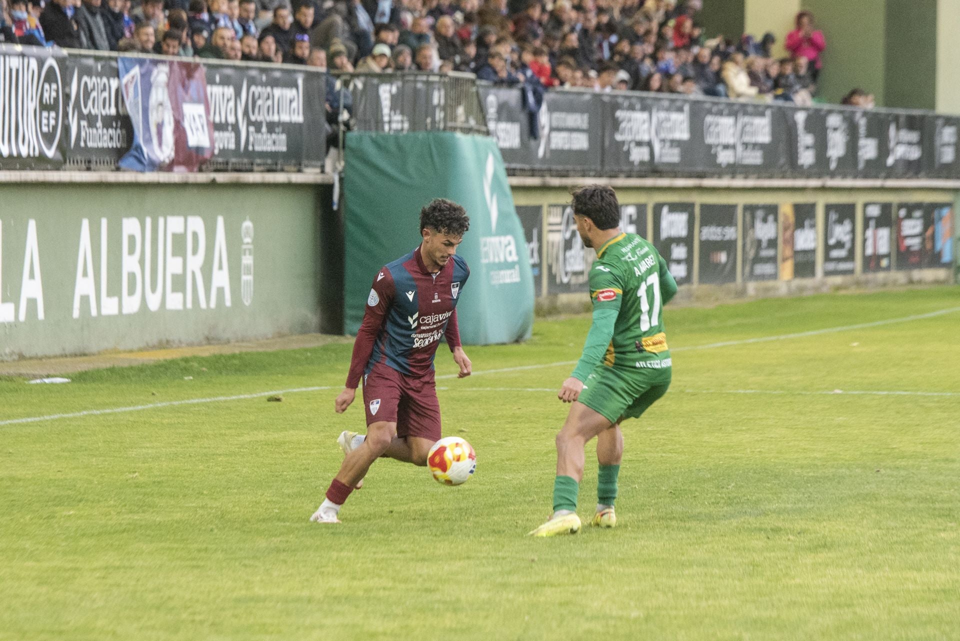 Fotos del empate entre la Segoviana y el Atlético Astorga