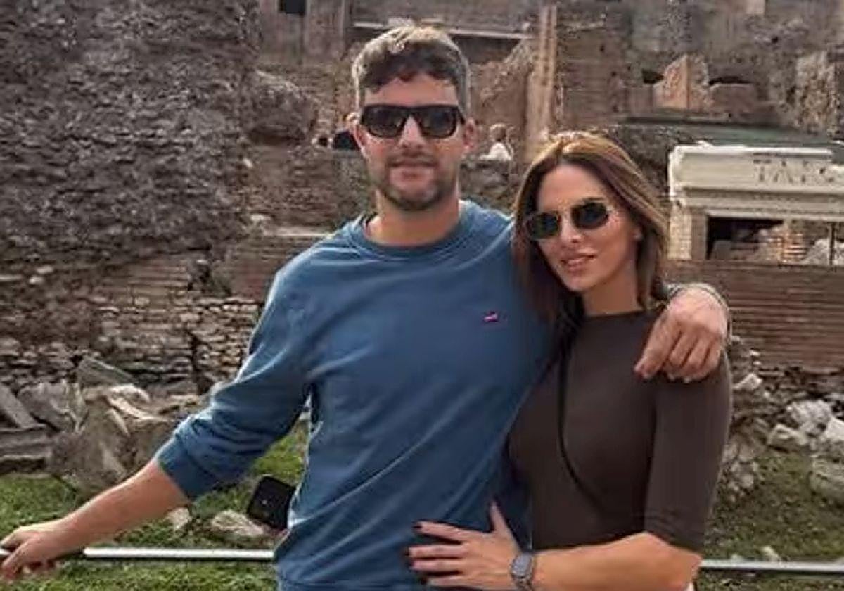 Irene Rosales junto a Guillermo.