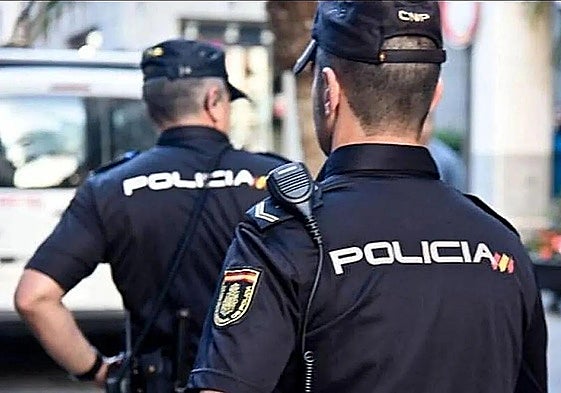 Imagen de archivo de agentes de la Policía Nacional.