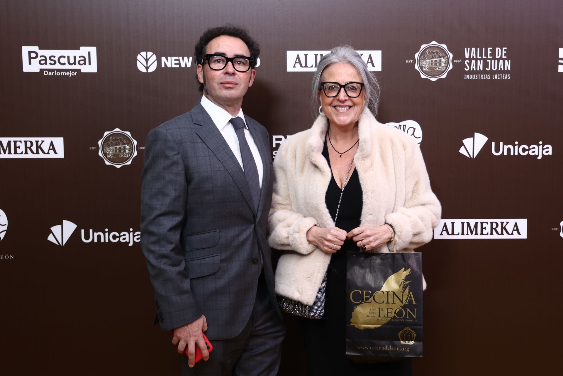 Luis Castro y Raquel Factor, de la Indicación Geográfica Protegida Cecina de León.