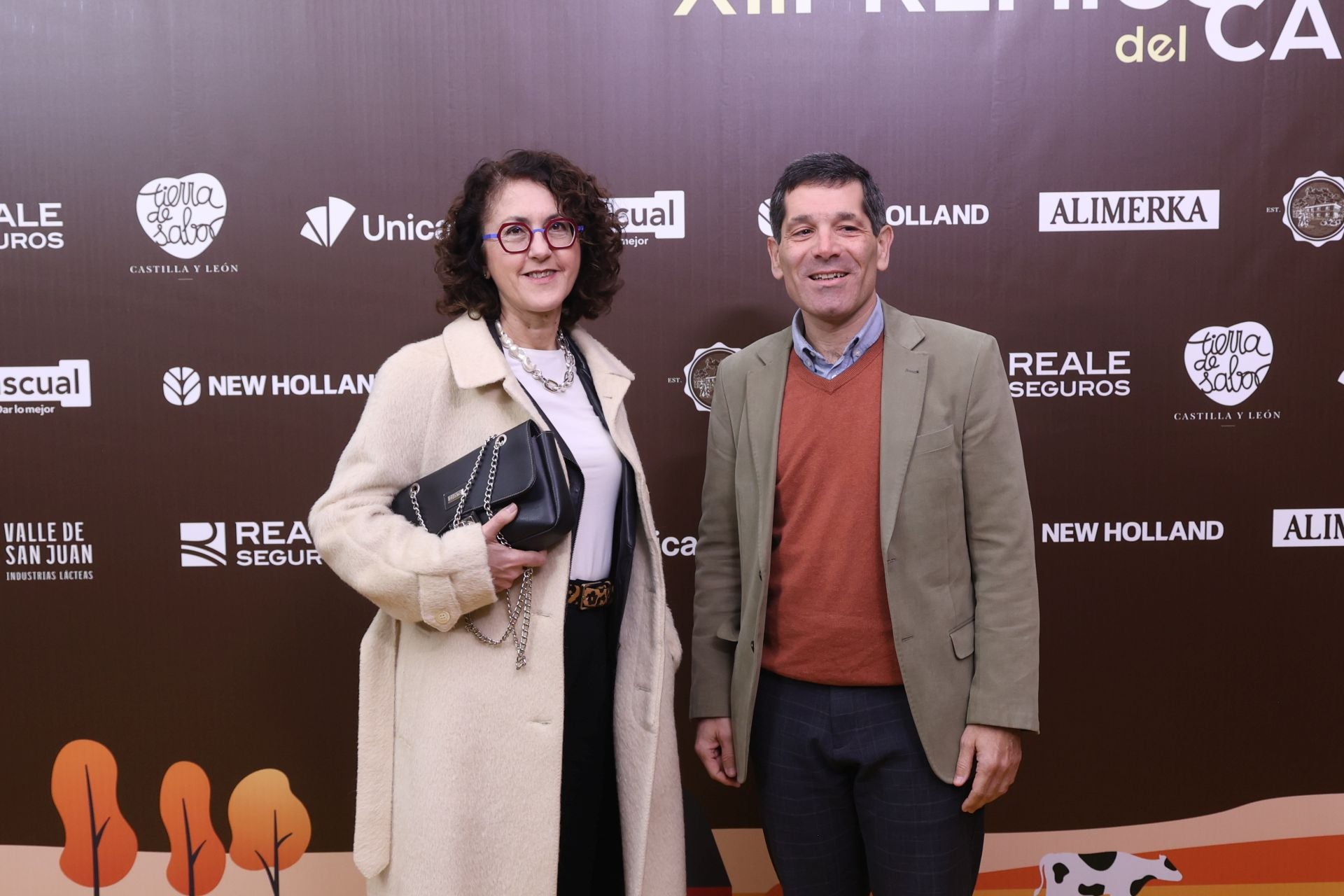 Carmen Martín, de El Norte, y Paco Hevia, de CEOE Palencia.