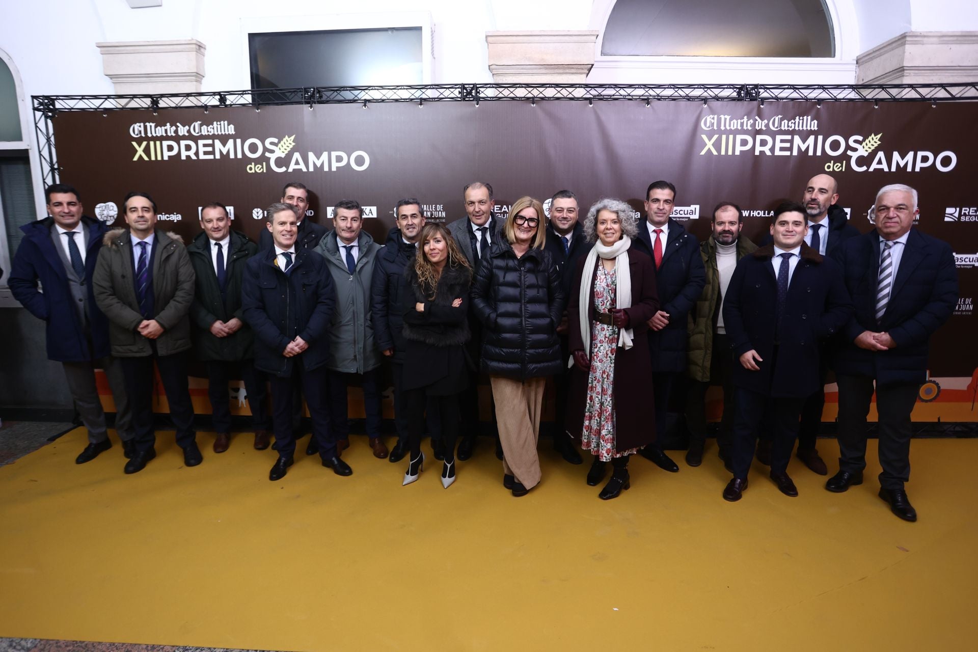 Una numerosa representación de Unicaja, patrocinador de la gala, asistió a la entrega de premios.