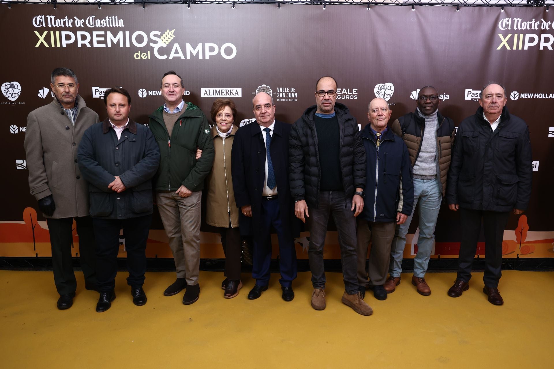 Miembros del Colegio de Ingenieros Agrónomos de Castilla y León no se quisieron perder el evento.