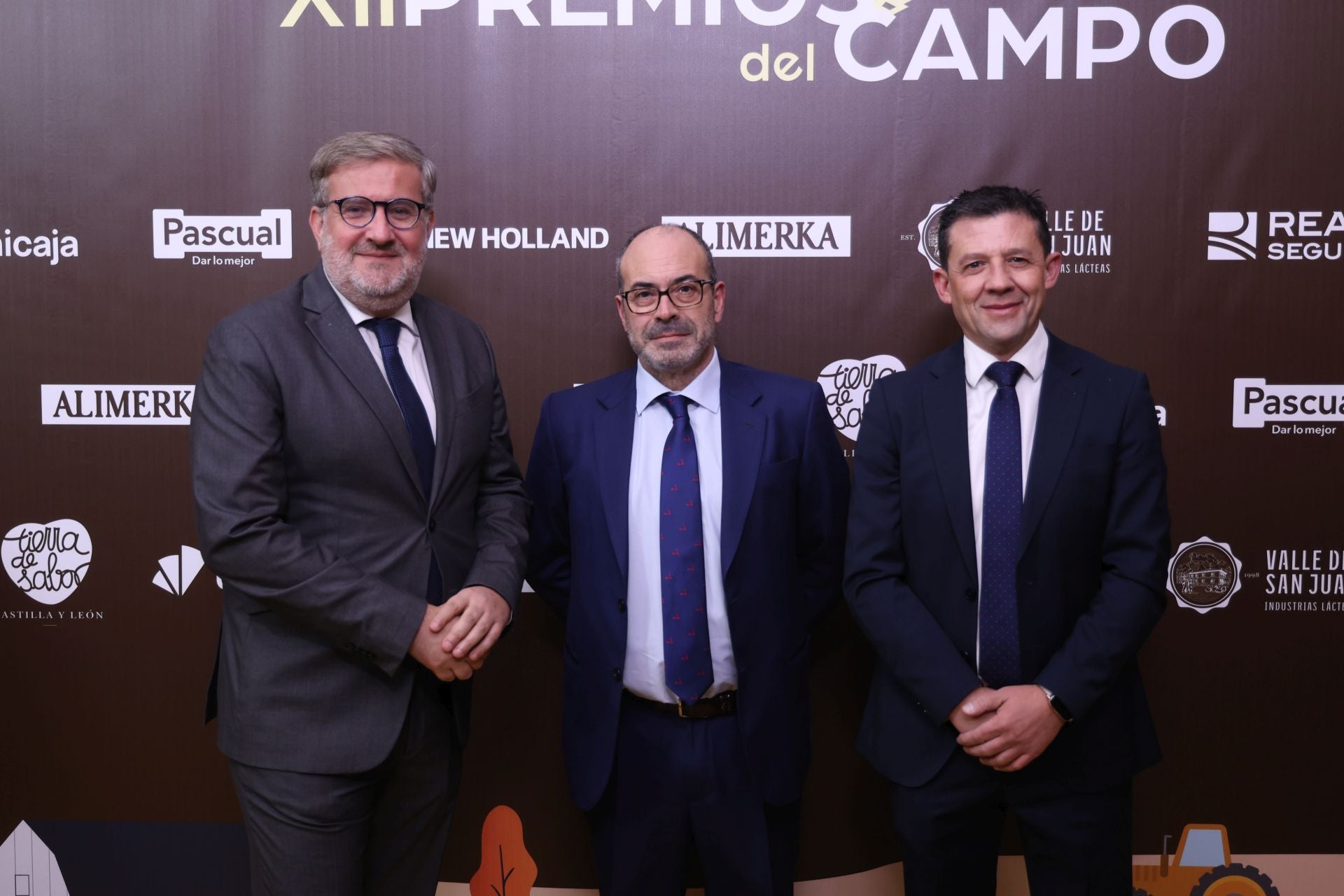 Jorge Clerencia, Fernando Carpintero y Antonio Pérez-Minaya, de Reale Seguros.