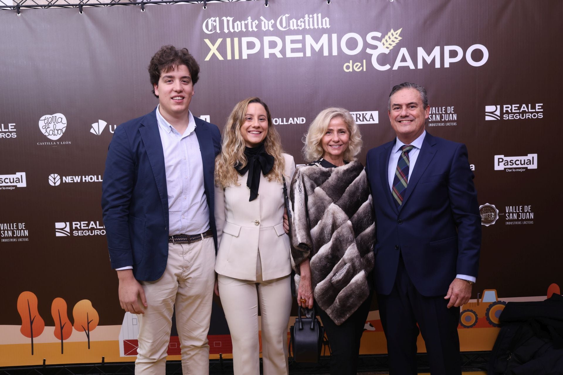 Álvaro Medina, de Finca Monte Grande, Marina Ortíz de Lanzagorta, Isabel García Álvarez y Luis Ortiz de Lanzagorta, de Fundación Schola.