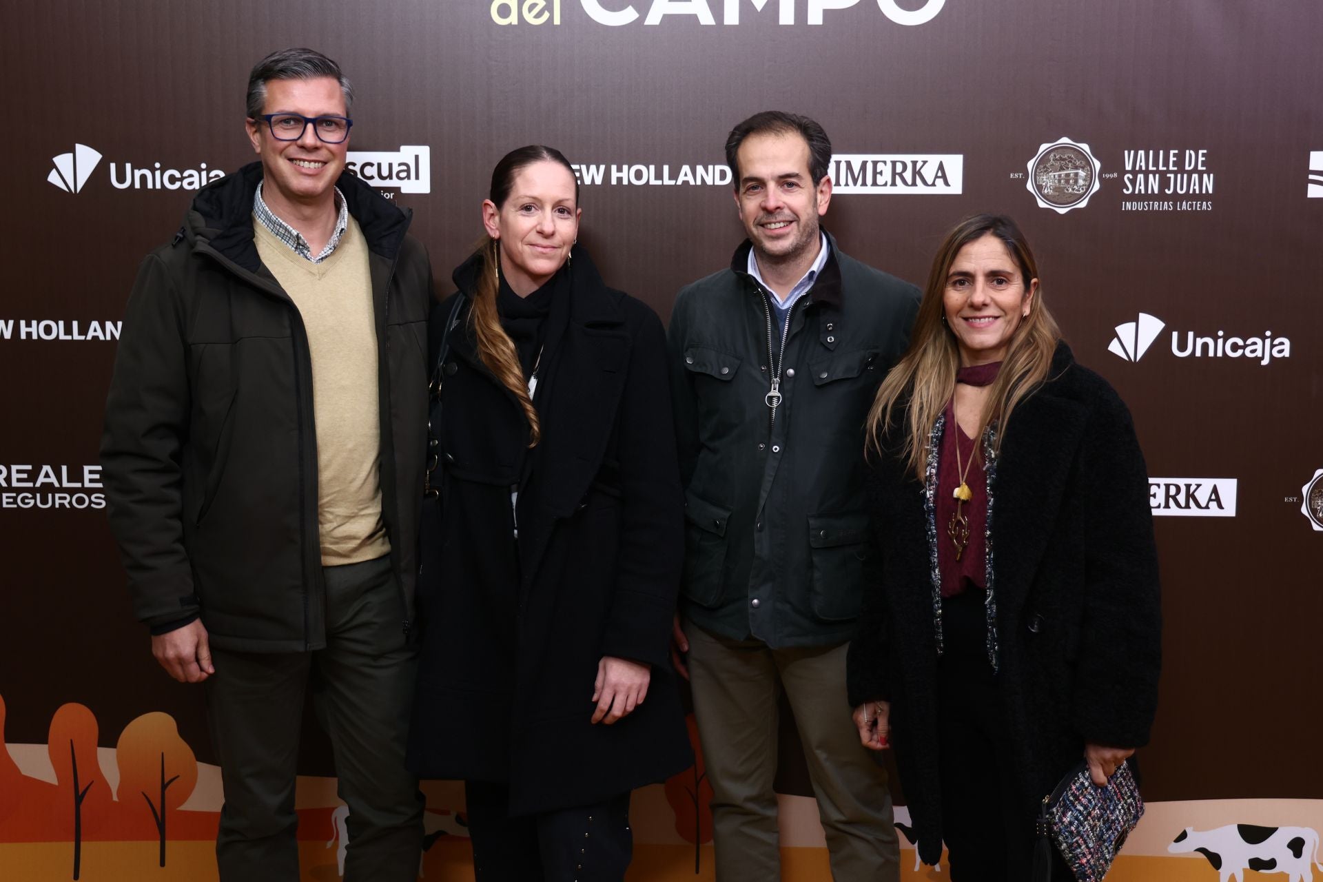 Valentín Arranz y Cristina Ortega, de Orples; David González, de Constructora San José, y Mila Carbajo, de Ingeniería Fraile.