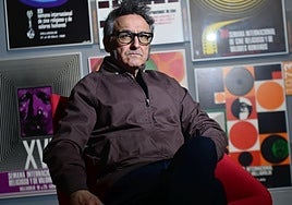 José Luis Cienfuegos director de la Seminci, en el espacio Seminci