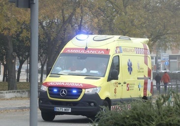Herido un ciclista en un accidente con un coche en el Paseo de Zorrilla