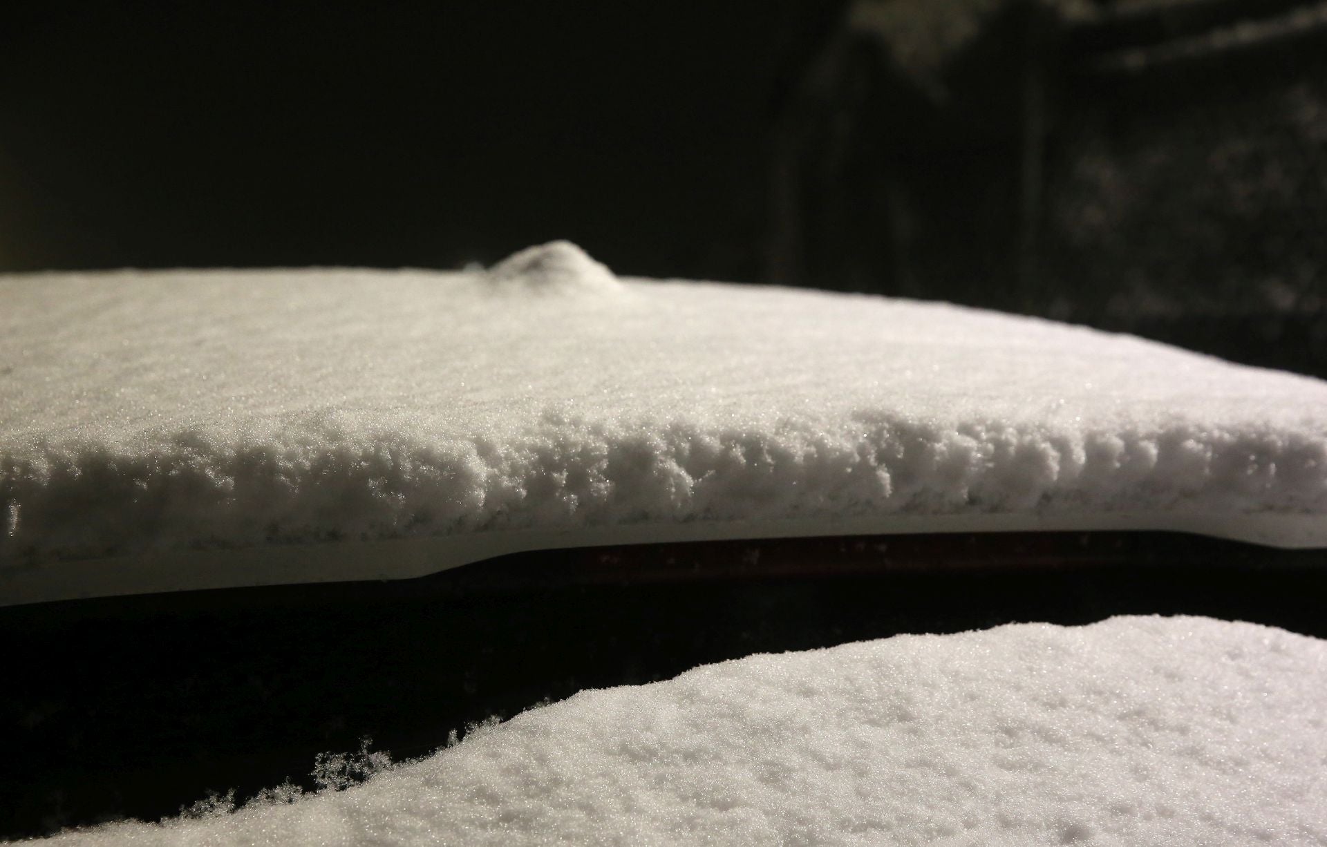 Fotografías de las primeras nieves en Segovia