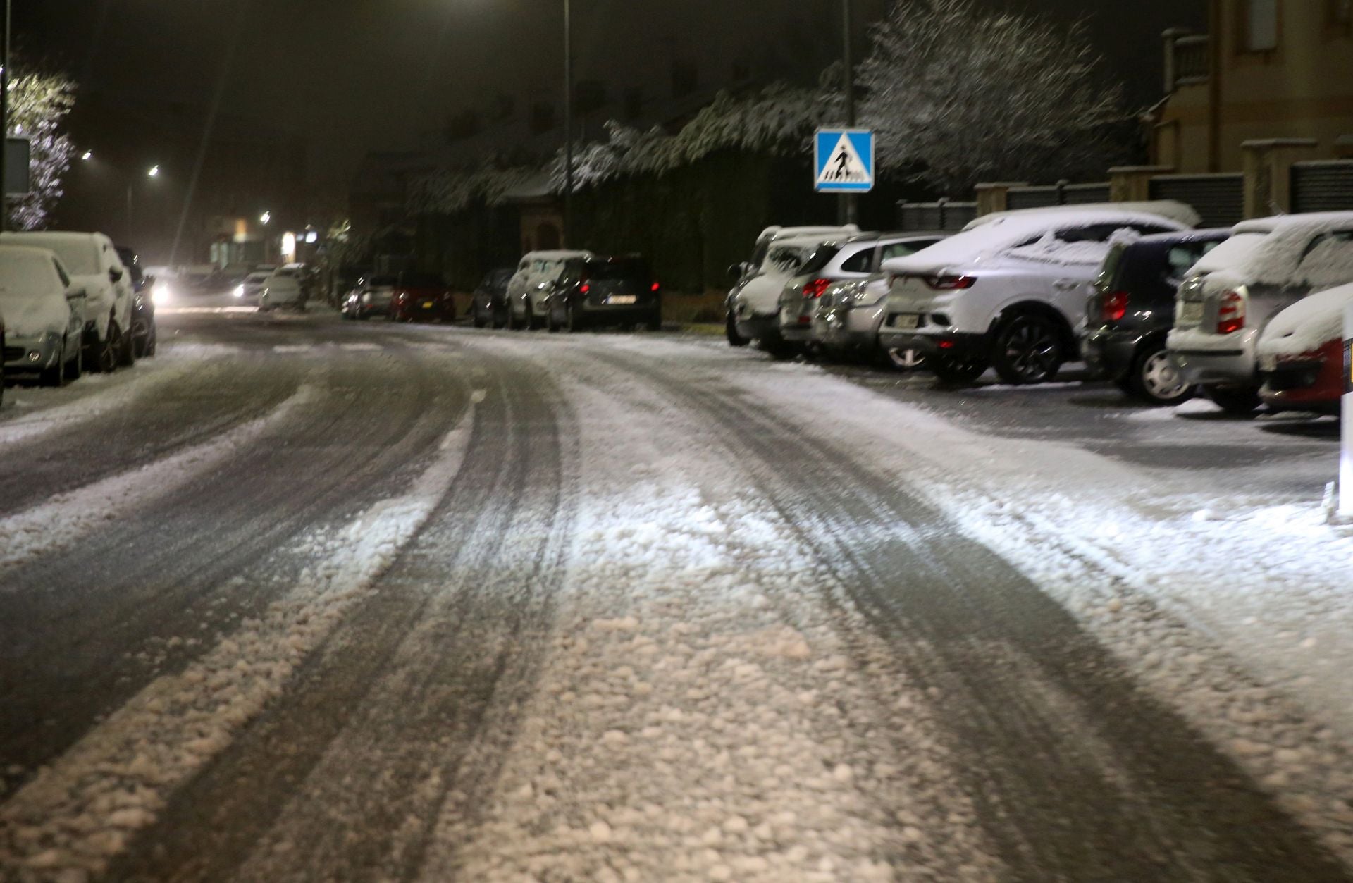 Fotografías de las primeras nieves en Segovia