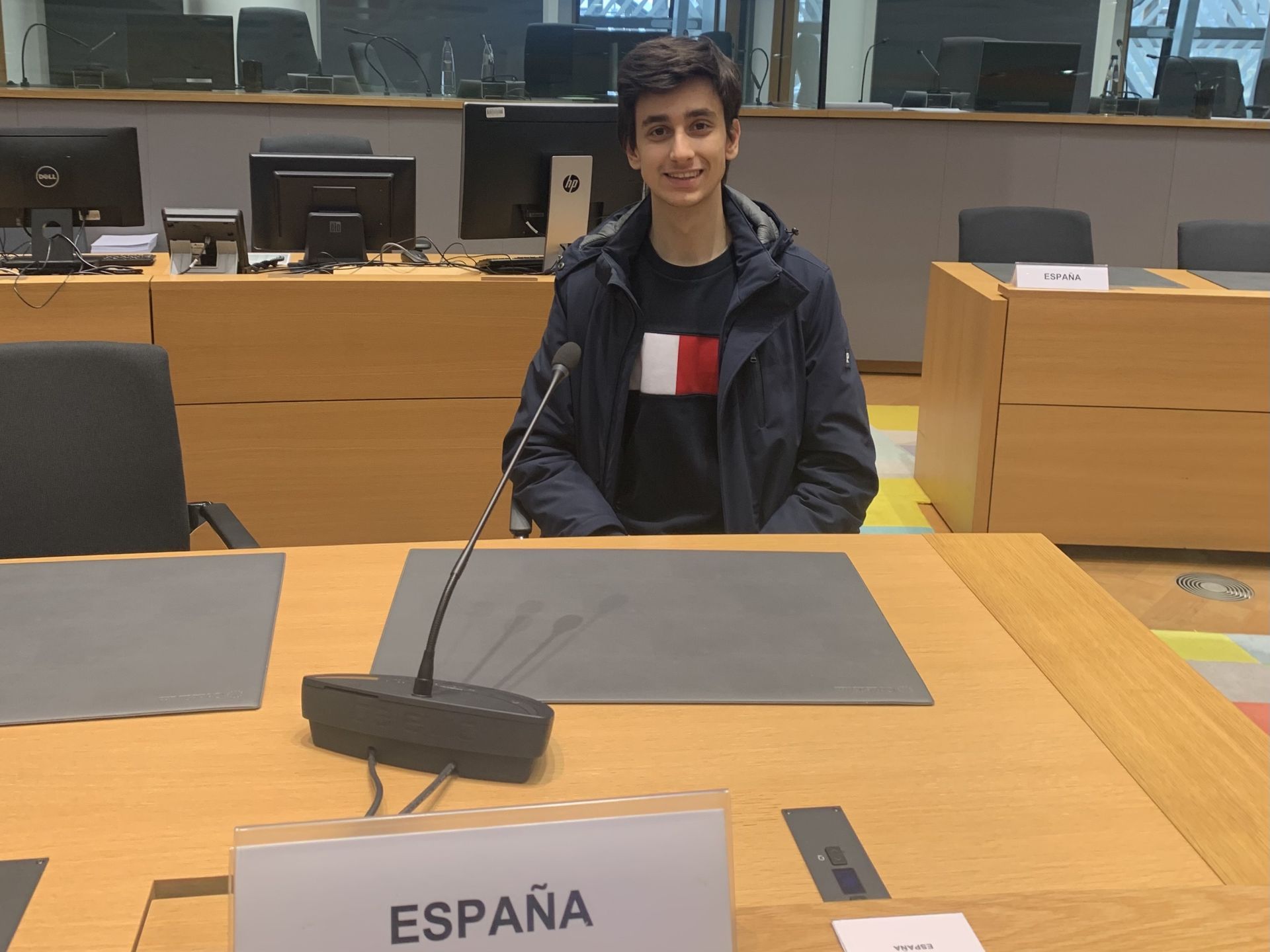 Pablo Febrero en el Consejo Europeo