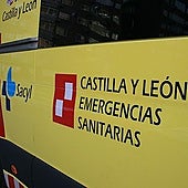 Imagen de archivo de una ambulancia del 112.