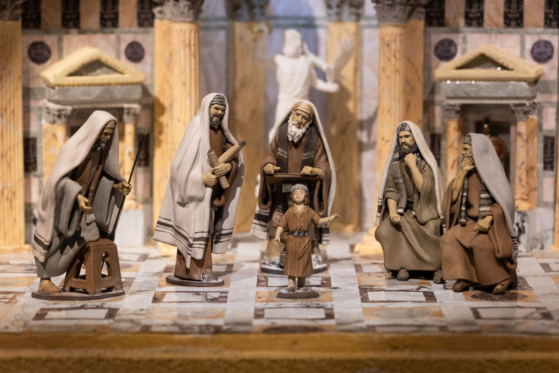 El belén de las Francesas, ambientado en la antigua Roma