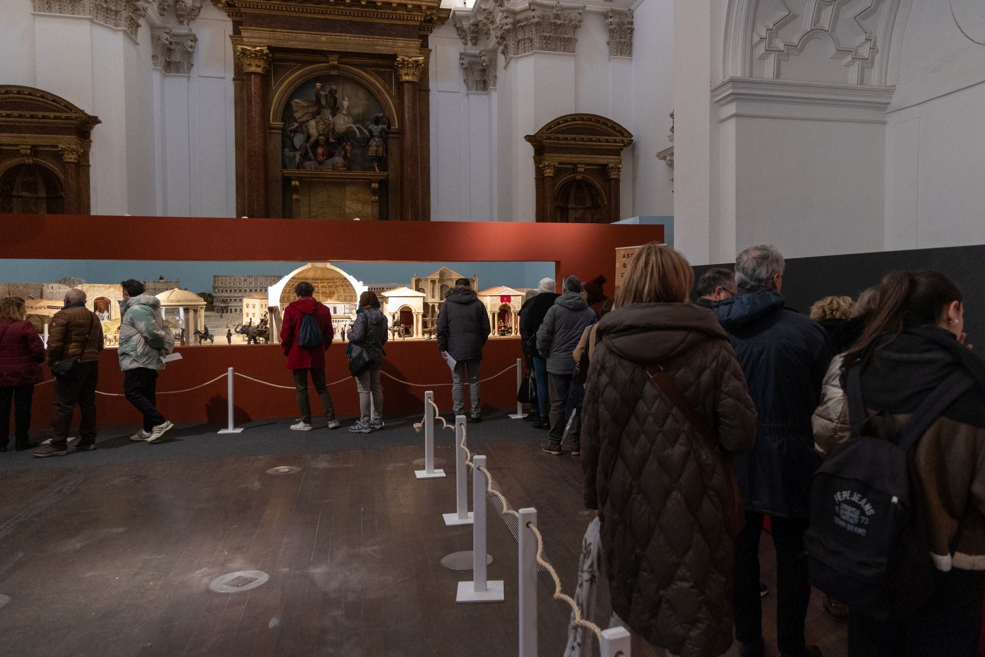 El belén de las Francesas, ambientado en la antigua Roma
