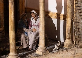 El belén de las Francesas, ambientado en la antigua Roma