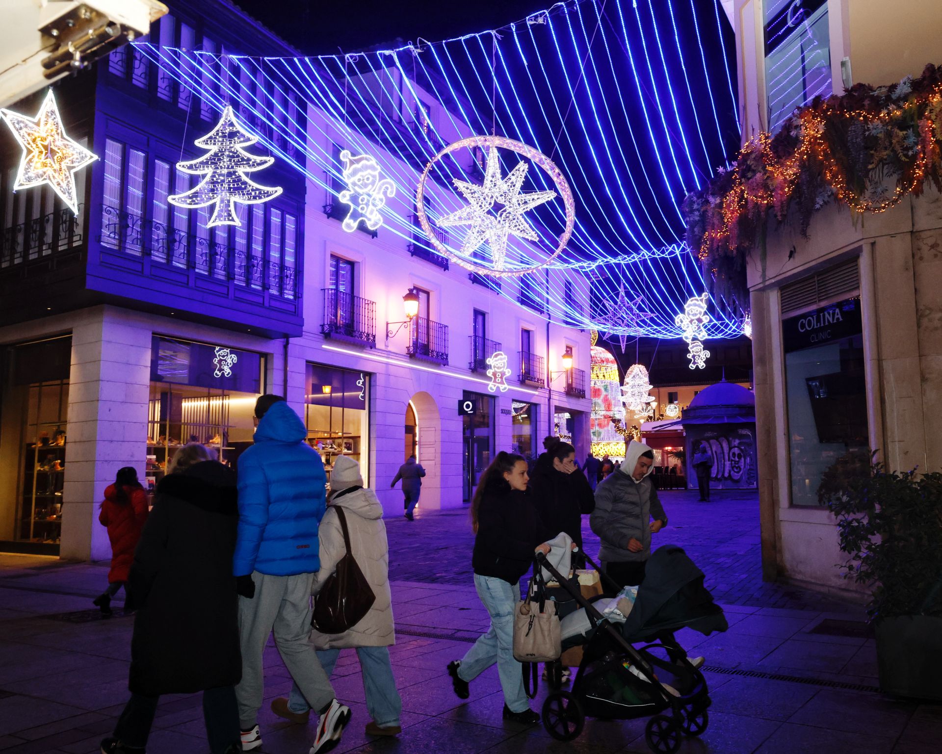 Palencia ilumina sus calles y sus plazas por Navidad