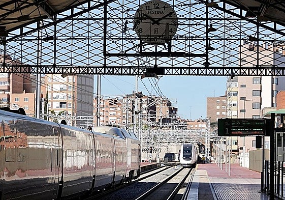 Imagen de archivo de la estación de trenes Campo Grande de Valladolid.