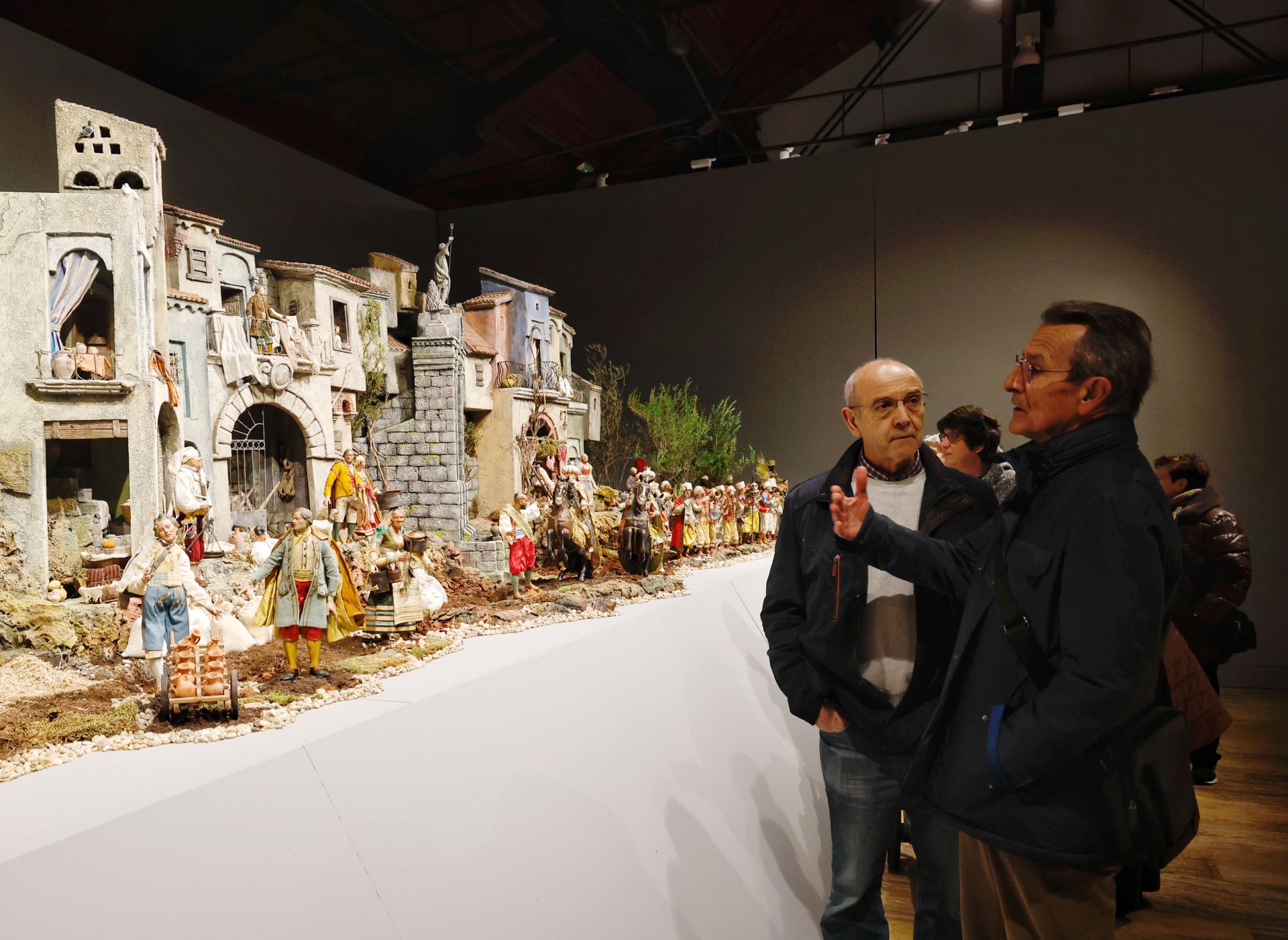 Así es el belén napolitano del siglo XVIII que se puede visitar en Palencia