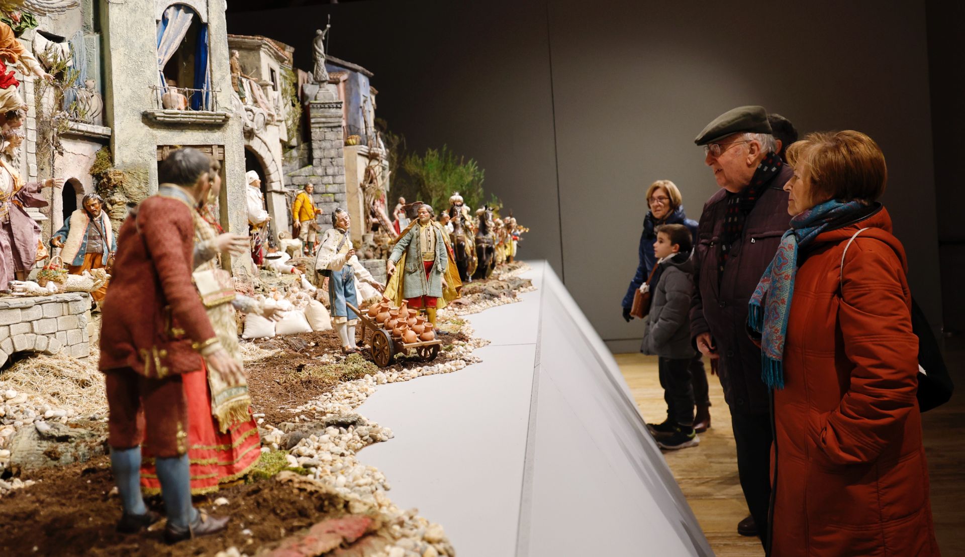 Así es el belén napolitano del siglo XVIII que se puede visitar en Palencia