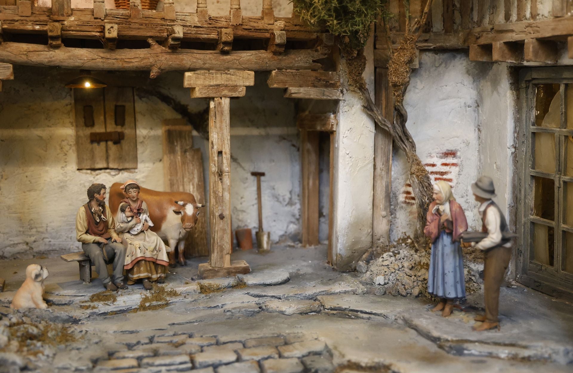 Así es el belén napolitano del siglo XVIII que se puede visitar en Palencia