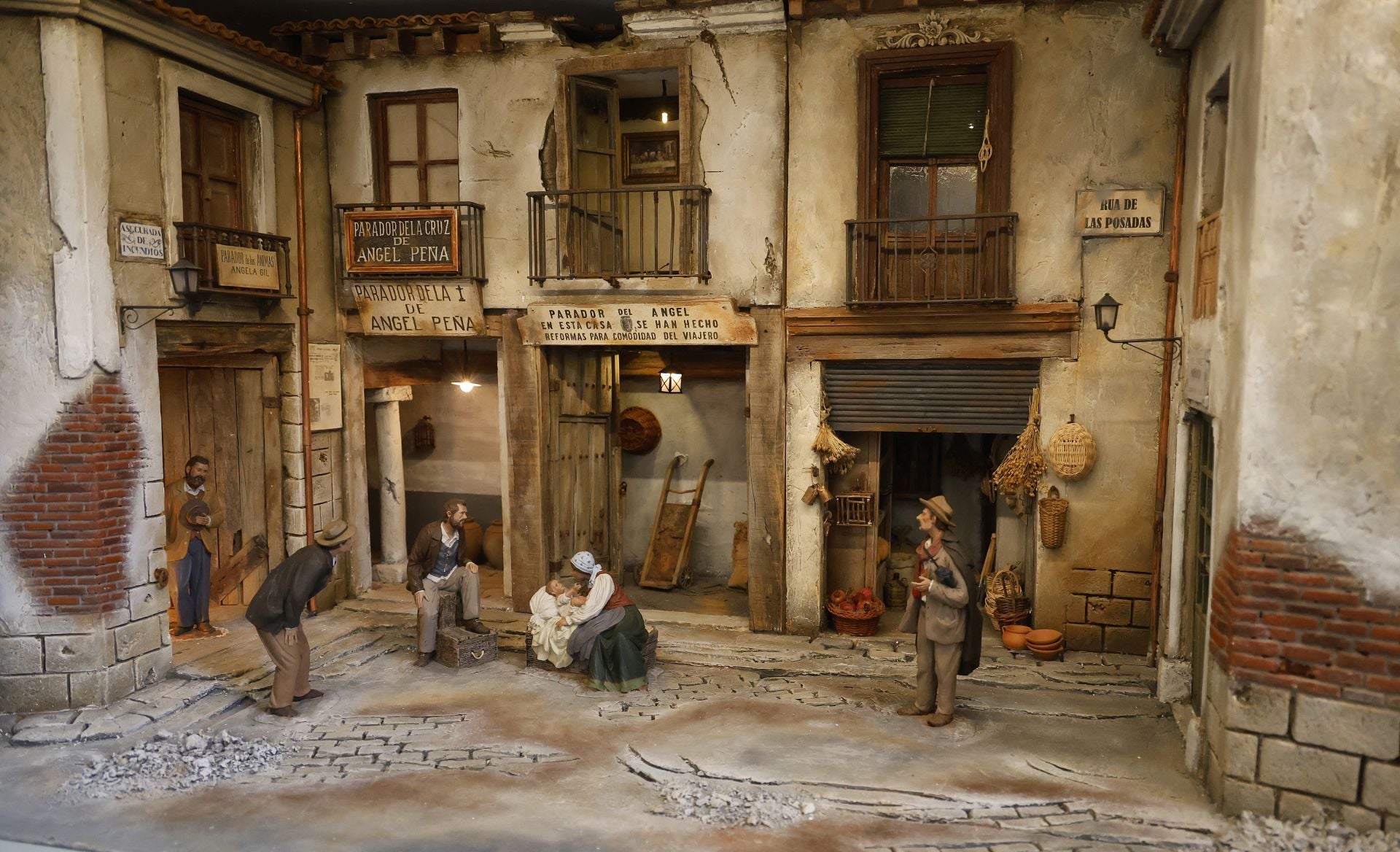 Así es el belén napolitano del siglo XVIII que se puede visitar en Palencia