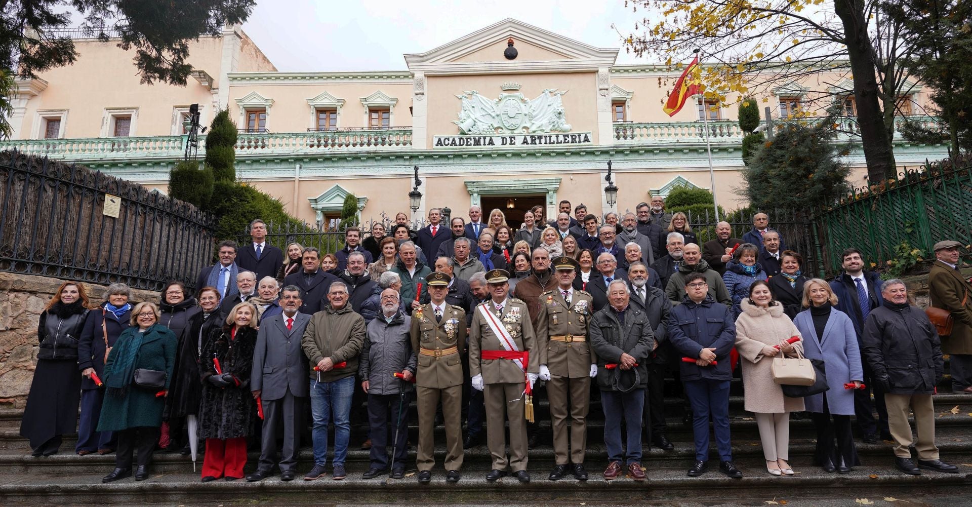 Fotos de la jura de bandera en Segovia