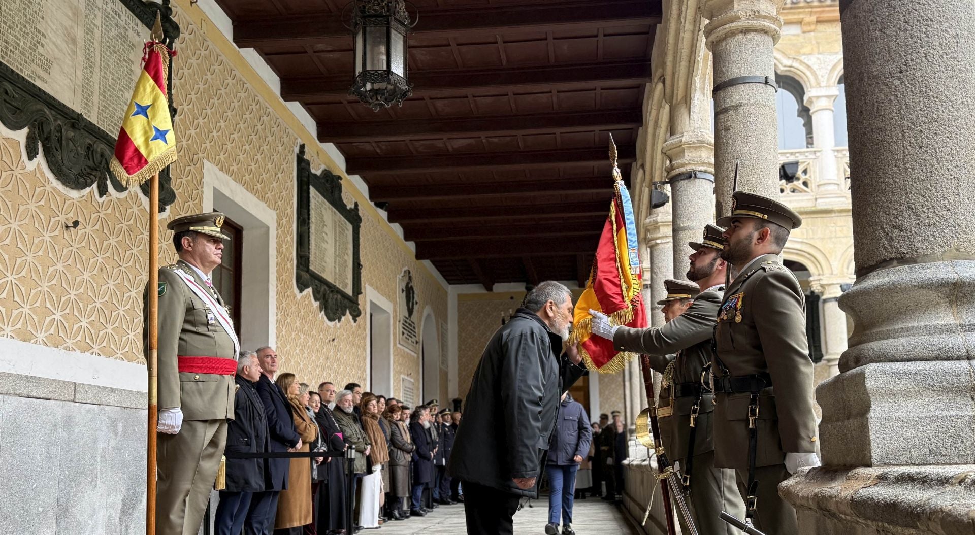 Fotos de la jura de bandera en Segovia