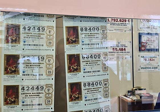 Administración de Lotería que tuvo consignado el número.