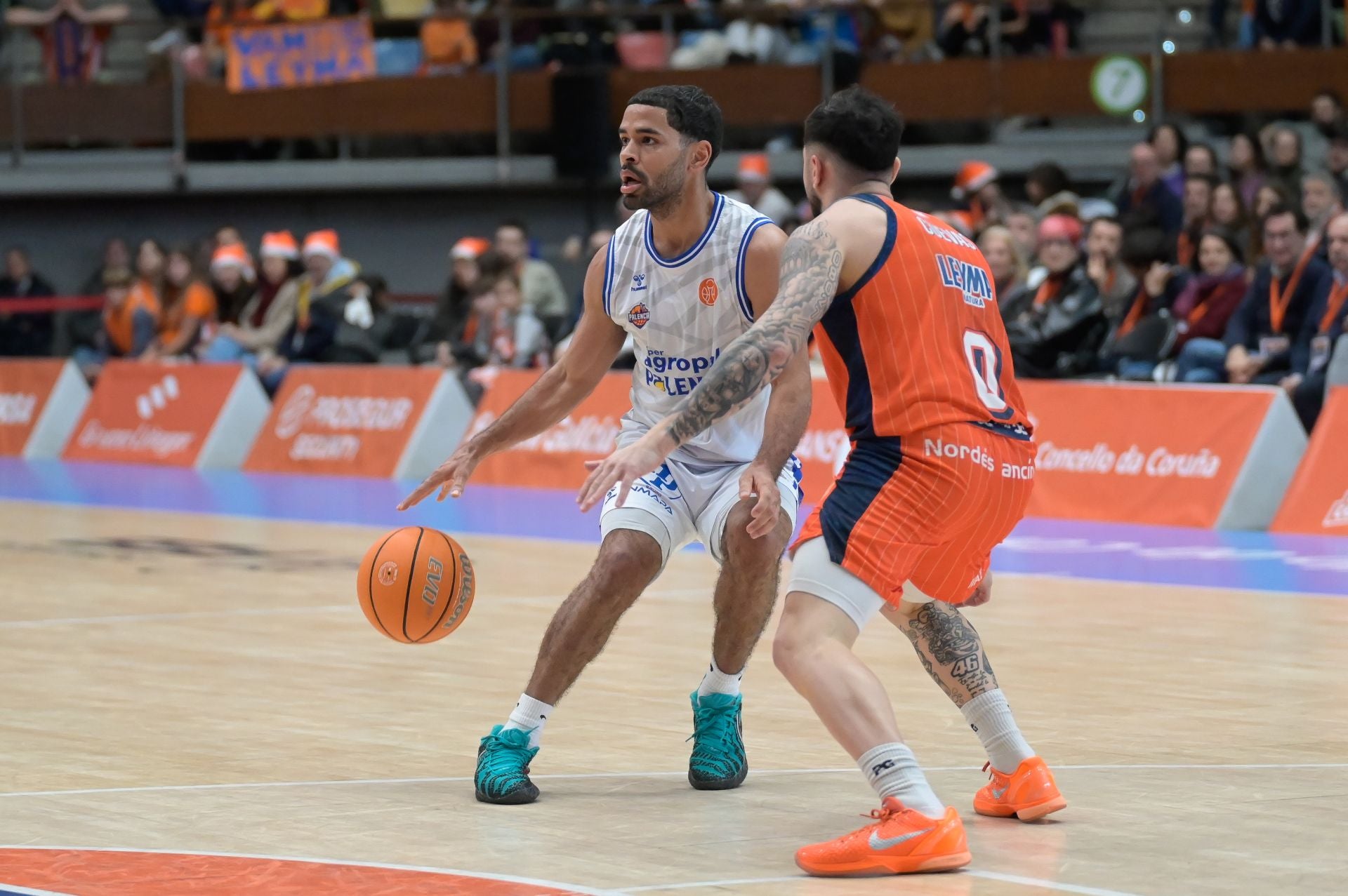 Así ha sido la derrota del Súper Agropal Palencia en la pista del Leyma Coruña