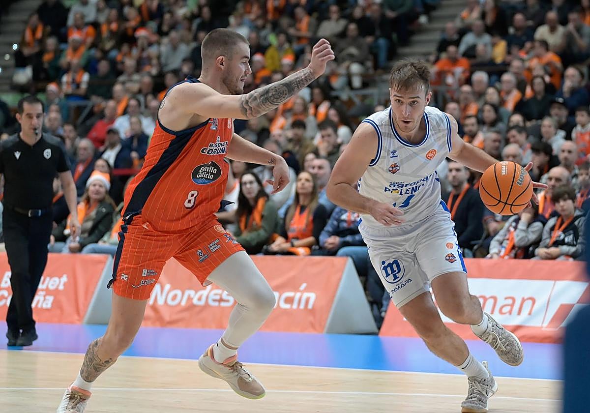 Así ha sido la derrota del Súper Agropal Palencia en la pista del Leyma Coruña
