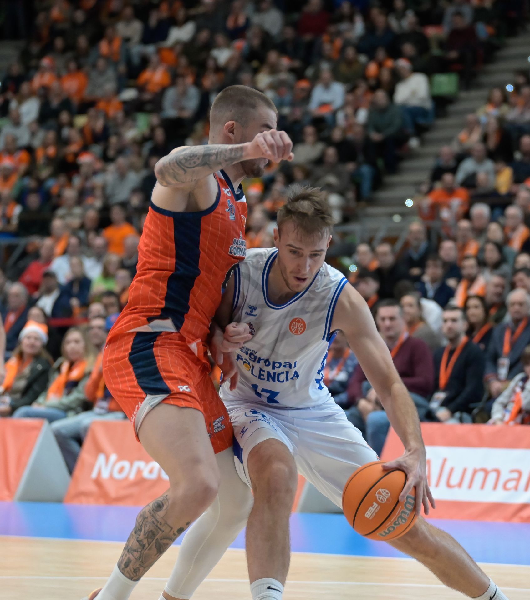 Así ha sido la derrota del Súper Agropal Palencia en la pista del Leyma Coruña