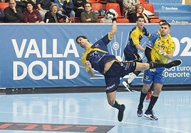 Imágenes del triunfo del Atlético Valladolid ante Ciudad Real cosechado este domingo en el Polideportivo Huerta del Rey