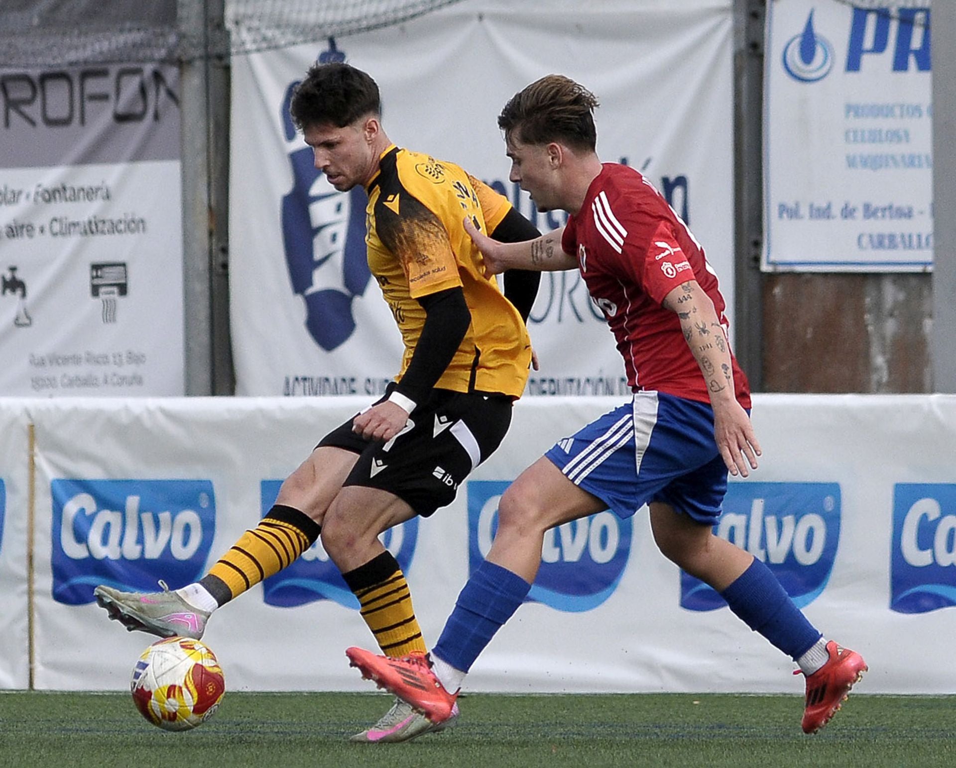 Fotos de la derrota de la Segoviana en Bergantiños