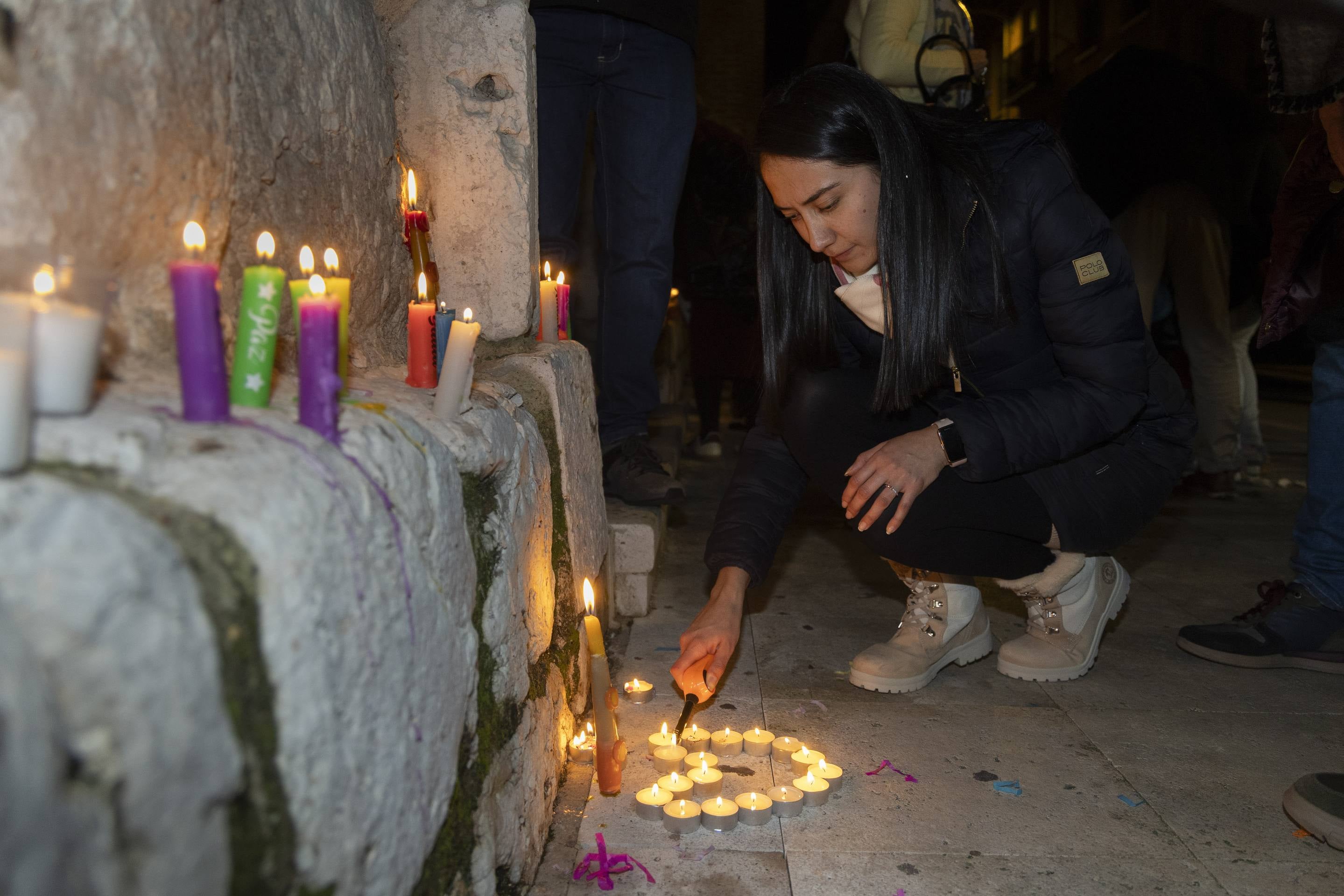 Las imágenes del Día de las velitas en la iglesia de San Martín