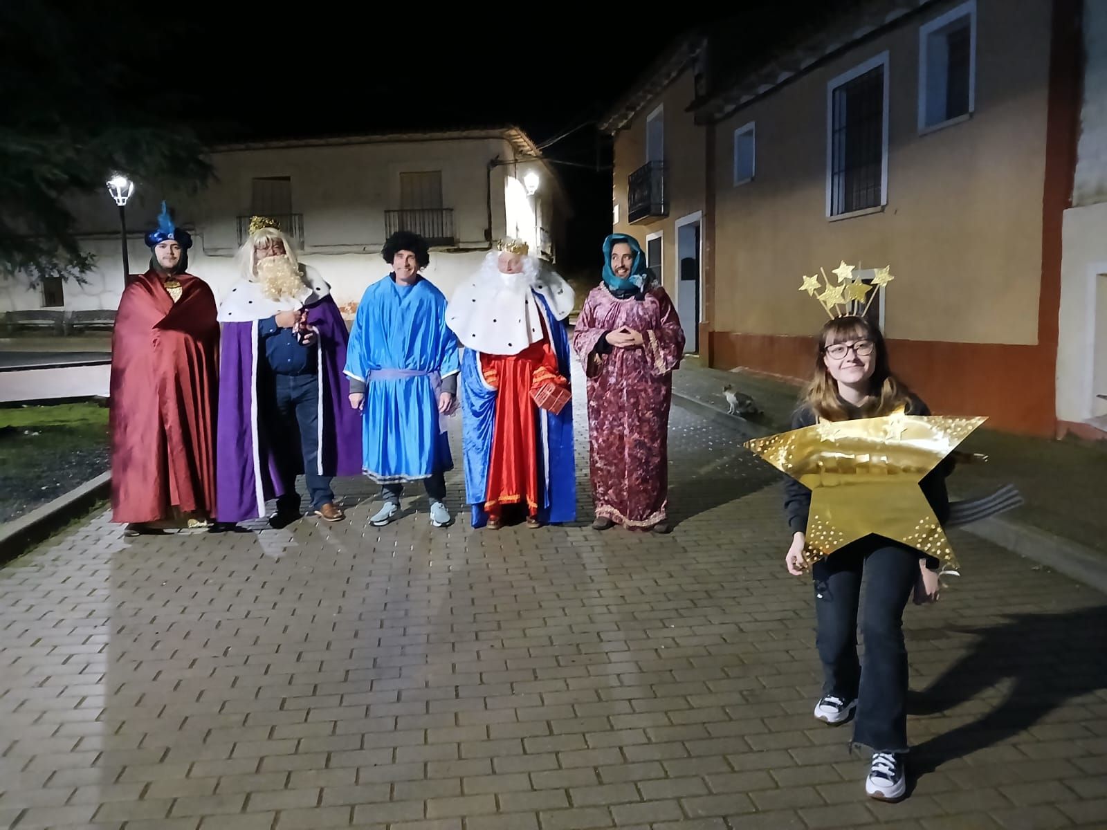 Las imágenes del belén viviente de Villamuriel de Campos