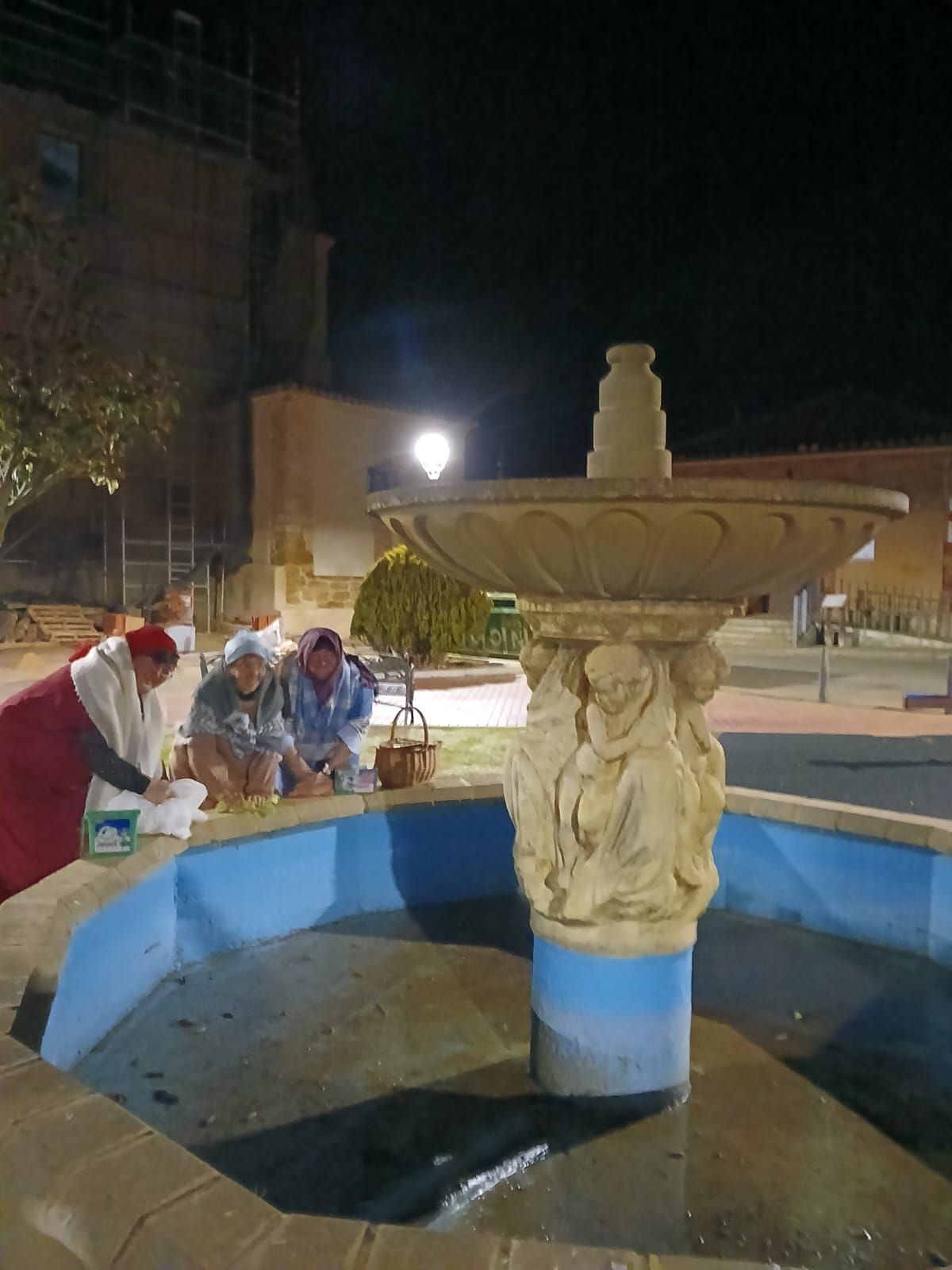 Las imágenes del belén viviente de Villamuriel de Campos