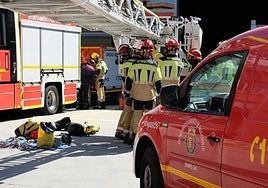 Imagen de archivo del servicio de Bomberos del Ayuntamiento de Valladolid.