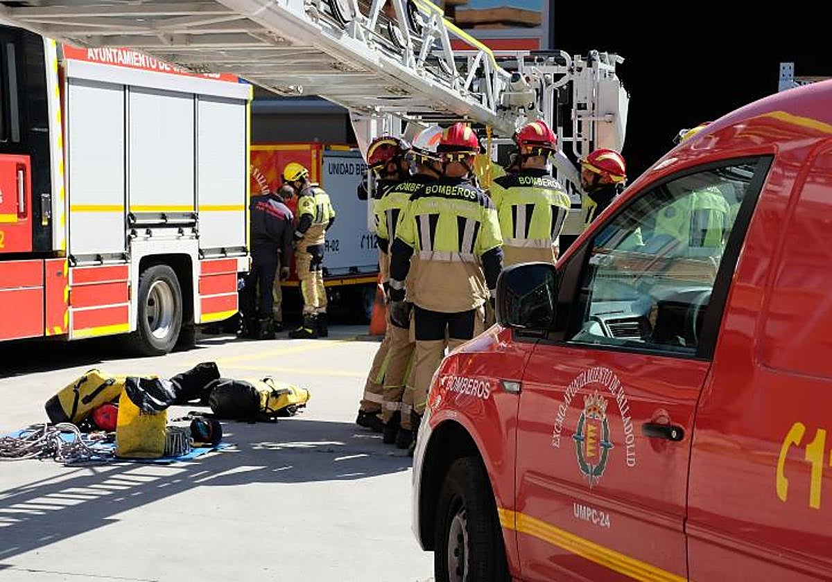 Imagen de archivo del servicio de Bomberos del Ayuntamiento de Valladolid.